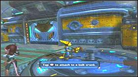 W środku pozbądź się kilku wrogów i wyjdź przez drzwi na wprost - Azoream Sea | Opis przejścia Ratchet & Clank Quest for Booty - Ratchet & Clank: Quest for Booty - poradnik do gry