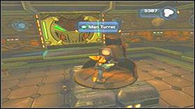 Po wyjściu z pomieszczenia, wdrap się na dach po drabinie, która jest po lewej stronie - Azoream Sea | Opis przejścia Ratchet & Clank Quest for Booty - Ratchet & Clank: Quest for Booty - poradnik do gry