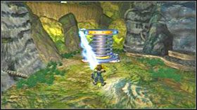 Wiatrak znajduję się zaraz na początku wyspy - Hoolefar Island (1) | Opis przejścia Ratchet & Clank Quest for Booty - Ratchet & Clank: Quest for Booty - poradnik do gry