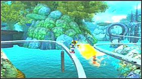 Twoim zadaniem jest odnaleźć człowieka, który posiada brakującą część nadajnika - Hoolefar Island (2) | Opis przejścia Ratchet & Clank Quest for Booty - Ratchet & Clank: Quest for Booty - poradnik do gry