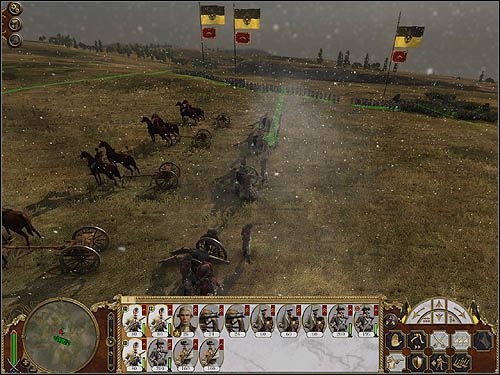 Bagnety mogą się również okazać przydatne, gdy Twój przeciwnik chowa się za jakimś murkiem - Piechota (cz.2) | Bitwy lądowe w Empire Total War - Empire: Total War - poradnik do gry