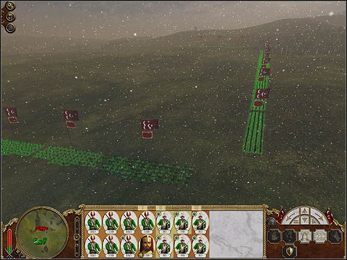 Czasami w bitwie trzeba wykorzystywać liczny, lecz kiepski militarnie motłoch (np - Piechota (cz.3) | Bitwy lądowe w Empire Total War - Empire: Total War - poradnik do gry