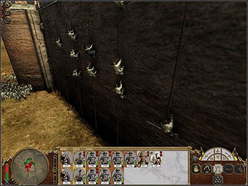 W takim przypadku nieuniknione są straty powodowane ogniem wrogich armat i żołnierzy ustawionych na murach - Perspektywa napastnika | Oblężenia w Empire Total War - Empire: Total War - poradnik do gry