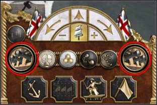 W trakcie tej operacji statek oczywiście nie strzela - Salwa burtowa | Bitwy morskie w Empire Total War - Empire: Total War - poradnik do gry