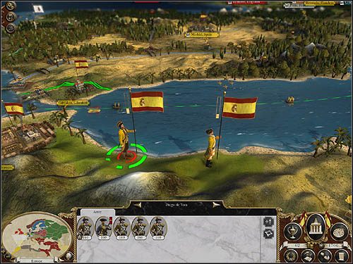 Pamiętaj żeby po bitwach dokonać pewnych uzupełnień w swoich szeregach - Wojska lądowe | Mapa kampanii w Empire Total War - Empire: Total War - poradnik do gry