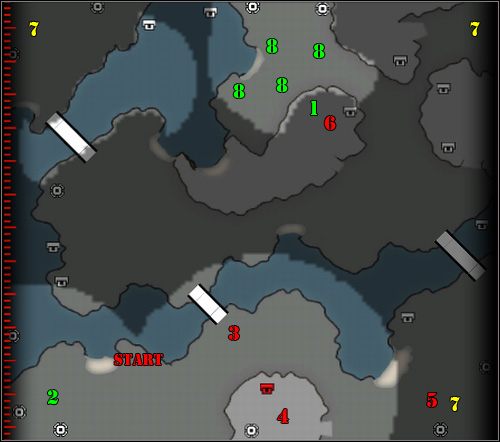 Knowania najeźdźców - Murmańsk - mapa | Sowieci | Command & Conquer Red Alert 3 - Powstanie - Command & Conquer: Red Alert 3 - Powstanie - poradnik do gry