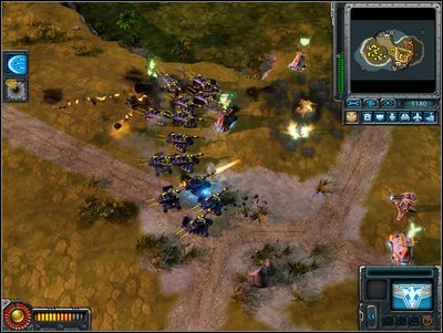 Oznacza to, wróg dosłownie wszędzie zacznie stawiać działka-VX i wieże falowe, choć te drugie będą należeć do rzadkości - Przyczajona śmierć | Wyzwania poboczne | Command & Conquer Red Alert 3 - Powstanie - Command & Conquer: Red Alert 3 - Powstanie - poradnik do gry