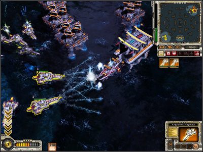 Oprócz krążowników stawiaj na skrzydła morskie - zajmą się wszelkim zagrożeniem z nieba - Pojedynek na morzu | Wyzwania poboczne - Command & Conquer: Red Alert 3 - Powstanie - poradnik do gry