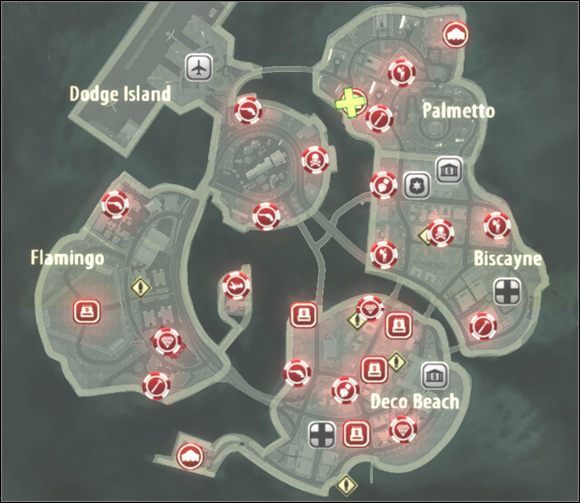 To największa lokacja w grze - Widok Dona - Miasta | Elementy gry Ojciec chrzestny II - Ojciec chrzestny II - poradnik do gry