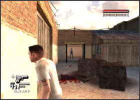 Po jego podniesieniu zostajemy zaatakowani przez dwójkę wrogów idących po naszych śladach - Poradnik do gry - Rozdział 1 | Made Man Prawa Ręka Mafii - Made Man: Prawa Ręka Mafii - poradnik do gry