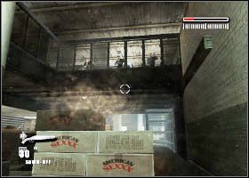 Pozbywamy się funkcjonariusza przed budynkiem i wychodzimy na otwartą przestrzeń - Rozdział 4 | Made Man Prawa Ręka Mafii - Made Man: Prawa Ręka Mafii - poradnik do gry