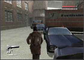 Przenosimy się do małego pomieszczenia przy odsuwanych drzwiach i zabijamy trójkę wrogów wewnątrz [1] - Rozdział 4 | Made Man Prawa Ręka Mafii - Made Man: Prawa Ręka Mafii - poradnik do gry