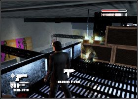 Schody w górę doprowadzą nas do szerokich drzwi obstawionych przez jednego ochroniarza - Rozdział 9 | Made Man Prawa Ręka Mafii - Made Man: Prawa Ręka Mafii - poradnik do gry