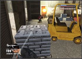 Przykucamy za murkiem i pozbywamy się wrogów atakujących z naprzeciwka - Rozdział 17 | Made Man Prawa Ręka Mafii - Made Man: Prawa Ręka Mafii - poradnik do gry