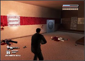 Za pierwszą z drewnianych barykad [1] , oprócz wrogów znajdujemy apteczkę - Rozdział 13 | Made Man Prawa Ręka Mafii - Made Man: Prawa Ręka Mafii - poradnik do gry