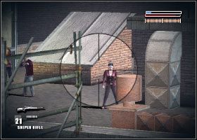 Na murku w pobliżu znajdujemy karabin snajperski wraz z amunicją [1] - Rozdział 13 | Made Man Prawa Ręka Mafii - Made Man: Prawa Ręka Mafii - poradnik do gry