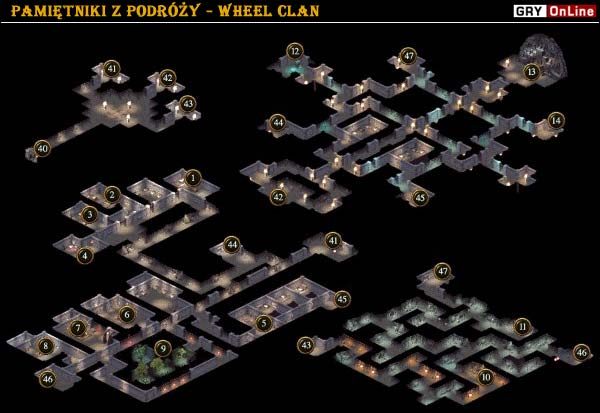 Tak jak mi to przepowiedział Thorvald, aby dostrzec w litej skale wejście do tej krasnoludzkiej siedziby, musiałem stanąć pod nią w kwadracie ułożonym z kamieni i założyć na nos moje specjalne okulary z kathornu - Wheel Clan | Arcanum Przypowieść o Maszynach i Magyi - Arcanum: Przypowieść o Maszynach i Magyi - poradnik do gry