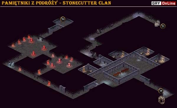 Wskazane mi przez Thraynea podziemia (Stonecutter Clan ) okazały się być opustoszałe, jeśli nie liczyć wałęsających się smętnie po korytarzach zwyczajowych potworów - Wheel Clan | Arcanum Przypowieść o Maszynach i Magyi - Arcanum: Przypowieść o Maszynach i Magyi - poradnik do gry