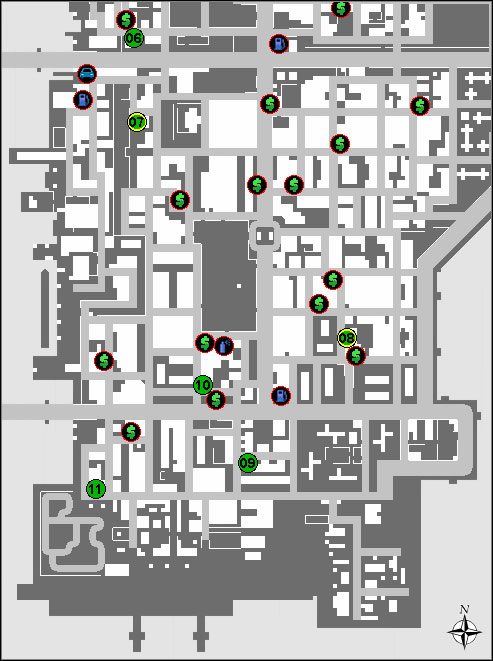 06 - Kryjówki, Zdrapki, Stacje i Zakłady (cz.2) | Podstawy GTA Chinatown Wars - Grand Theft Auto: Chinatown Wars - poradnik do gry