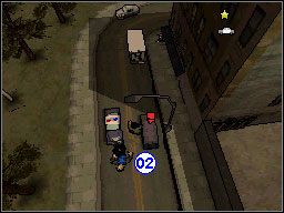 Z chwilą uzyskania dostępu do usług Ammu-Nation (ukończenie misji Pimp His Ride), w mieście pojawią się charakterystyczne ciężarówki z niebieską gwiazdą na dachu [1] - Przejmowanie Ciężarówek Dostawczych | Podstawy Grand Theft Auto Chinatown Wars - Grand Theft Auto: Chinatown Wars - poradnik do gry