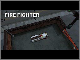 Mamy do wykonania 10 zadań, trzech typów- gaszenie budynków, wypadków z cysternami benzyny, oraz przeganianie tłumu - Wyścigi i Nietypowe Zajęcia (cz.1) | Aktywności Dodatkowe GTA Chinatown Wars - Grand Theft Auto: Chinatown Wars - poradnik do gry