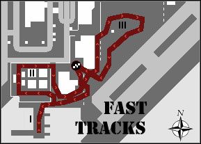 Możemy wybrać spośród trzech dostępnych tras wyścigowych rozmieszczonych w dzielnicach Dukes i Broker - Wyścigi i Nietypowe Zajęcia (cz.4) | Aktywności Dodatkowe GTA Chinatown Wars - Grand Theft Auto: Chinatown Wars - poradnik do gry