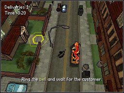 Praca dostawcy żywności nie jest skomplikowana - Wyścigi i Nietypowe Zajęcia (cz.4) | Aktywności Dodatkowe GTA Chinatown Wars - Grand Theft Auto: Chinatown Wars - poradnik do gry