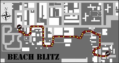 Położone w południowej części Broker wyścigi gokartów zaoferują nam łącznie cztery trasy - Wyścigi i Nietypowe Zajęcia (cz.5) | Aktywności Dodatkowe GTA Chinatown Wars - Grand Theft Auto: Chinatown Wars - poradnik do gry
