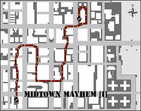 Tym razem zasiądziemy za sterem skutera wodnego i ruszymy na podbój czterech różnych tras - Wyścigi i Nietypowe Zajęcia (cz.6) | Aktywności Dodatkowe GTA Chinatown Wars - Grand Theft Auto: Chinatown Wars - poradnik do gry