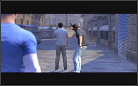 Po wyeliminowaniu ostatniego bandziora, czyli kierowcy, samochód roztrzaska się w drobny mak #1 - Przepytując Felipe | Fabuła | Wheelman - Wheelman - poradnik do gry