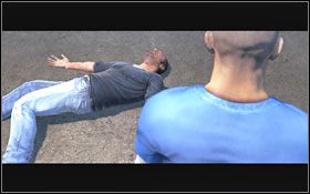 Gdy stan zdrowia pojazdu Felipe zbliży się do zera, ten odczepi przyczepę, dzięki czemu stanie się zdecydowanie szybszy - Pokonaj Felipe | Fabuła | Wheelman - Wheelman - poradnik do gry