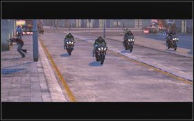 Przywódca Rumunów - Radu , oczekuje zemsty na Chulos Canallas za ostatni ich atak - Równowaga sił - Problem na wyścigach | Fabuła | Wheelman - Wheelman - poradnik do gry