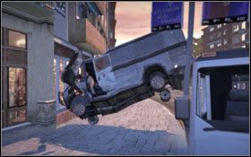 Nie zapominaj także o przyspieszeniu , które przyda Ci się by dogonić Stavo - Równowaga sił - Walka z Rumunami | Fabuła | Wheelman - Wheelman - poradnik do gry