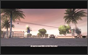 Podjedź samochodem jak najdalej możesz, omijając jak największą liczbę przeciwników - Równowaga sił - Walka z Lantos | Fabuła | Wheelman - Wheelman - poradnik do gry