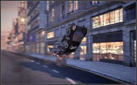 Nie zapominaj także o przyspieszeniu , które przyda Ci się by dogonić Paulo - Równowaga sił - Walka z Lantos | Fabuła | Wheelman - Wheelman - poradnik do gry