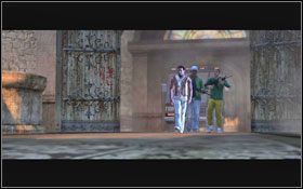 Kieruj się w miarę jednostajnym tempem do przodu, cały czas korzystając z osłon i chodząc w pozycji przykucniętej - zredukuje to ryzyko śmierci do minimum - Ratunek | Fabuła | Wheelman - Wheelman - poradnik do gry