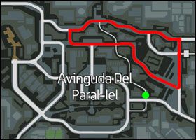 Trasy pojazdu #1 oraz lokalizacja garażu. - Na zamówienie (1-5) | Misje poboczne | Wheelman - Wheelman - poradnik do gry