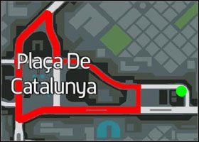 Trasa pojazdu oraz lokalizacja garażu. - Na zamówienie (6-10) | Misje poboczne | Wheelman - Wheelman - poradnik do gry