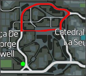 Trasa pojazdu #1 oraz lokalizacja garażu. - Na zamówienie (6-10) | Misje poboczne | Wheelman - Wheelman - poradnik do gry