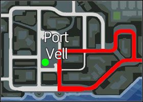 Trasa pojazdu #2 oraz lokalizacja garażu. - Na zamówienie (6-10) | Misje poboczne | Wheelman - Wheelman - poradnik do gry