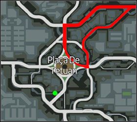 Trasa pojazdu #1 oraz lokalizacja garażu. - Na zamówienie (11-15) | Misje poboczne | Wheelman - Wheelman - poradnik do gry