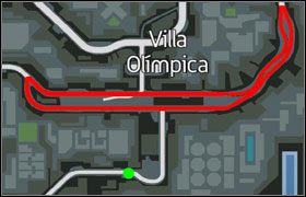 Trasa pojazdu oraz lokalizacja garażu. - Na zamówienie (11-15) | Misje poboczne | Wheelman - Wheelman - poradnik do gry