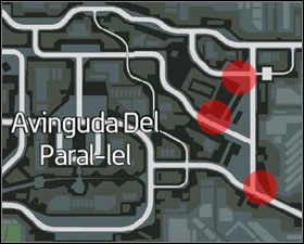 Obszar występowania. - Szał (1-5) | Misje poboczne | Wheelman - Wheelman - poradnik do gry