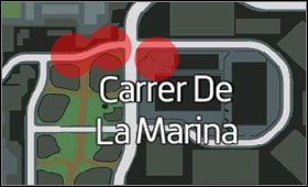 Obszar występowania. - Szał (11-15) | Misje poboczne | Wheelman - Wheelman - poradnik do gry