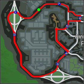 Trasa wyścigu. - Uliczny pojedynek (1-5) | Misje poboczne | Wheelman - Wheelman - poradnik do gry