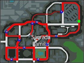 Trasa wyścigu. - Uliczny pojedynek (6-10) | Misje poboczne | Wheelman - Wheelman - poradnik do gry