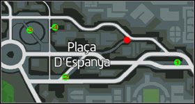 Lokalizacja teczek oraz miejsca zrzutu. - Gorący towar (1-5) | Misje poboczne | Wheelman - Wheelman - poradnik do gry