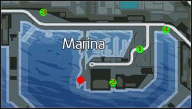 Lokalizacja teczek oraz miejsca zrzutu. - Gorący towar (6-10) | Misje poboczne | Wheelman - Wheelman - poradnik do gry