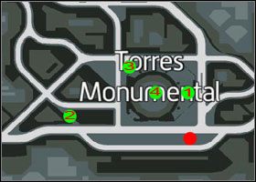 Lokalizacja teczek oraz miejsca zrzutu. - Gorący towar (11-15) | Misje poboczne | Wheelman - Wheelman - poradnik do gry