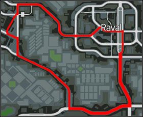 Trasa pojazdu. - Kontrakty (1-5) | Misje poboczne | Wheelman - Wheelman - poradnik do gry